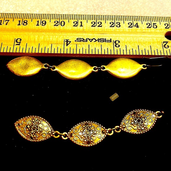 Lucky Brand EST -1990 Triple Drop Earrings - Picture 3 of 6